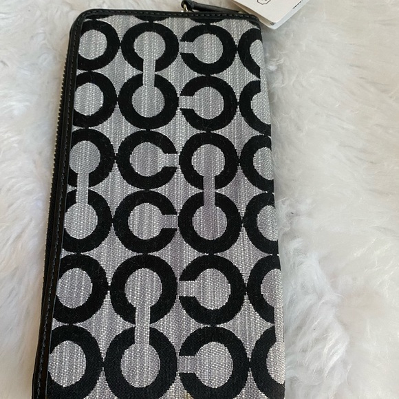 NWT Coach Madison Op Shant Accordian Zipper Wallet 45411 - Picture 6 of 13